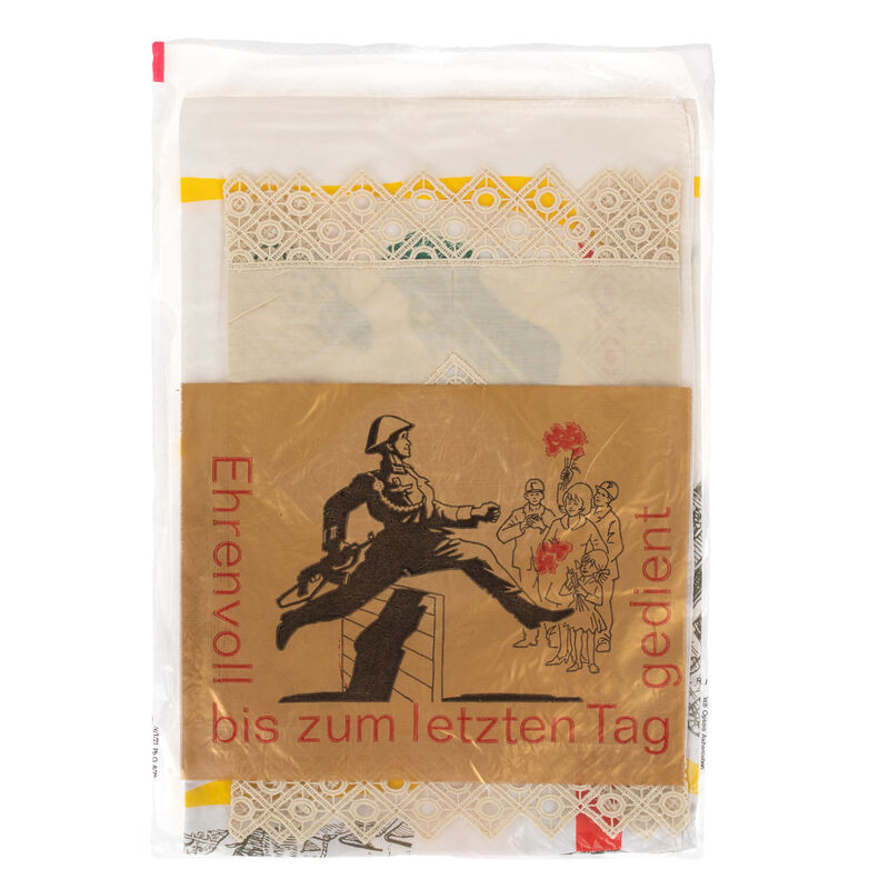 German Memorial Scarf & Doily of NVA | New, , large image number 3